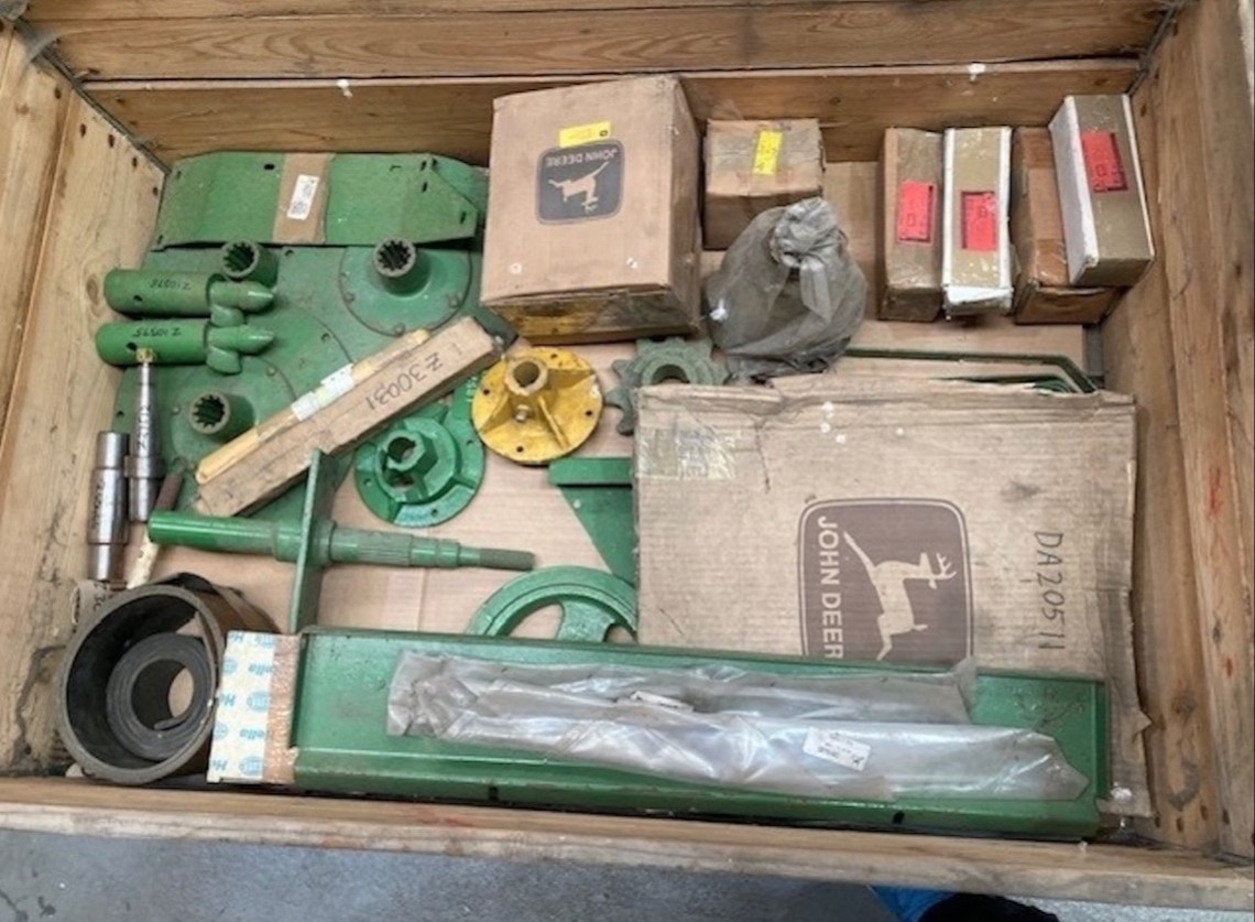 Assorted Old Combine Parts