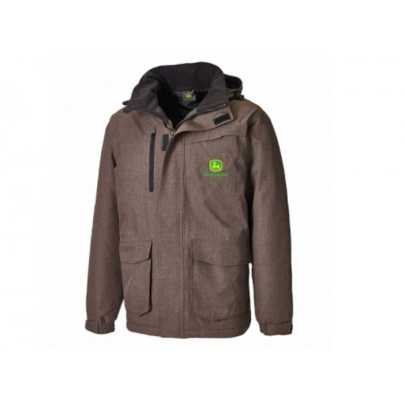 BROWN HERRINGBONE PATTERN JACKET Netherton Tractors